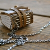 Leather Journal necklace